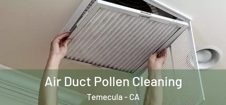 Air Duct Pollen Cleaning Temecula - CA