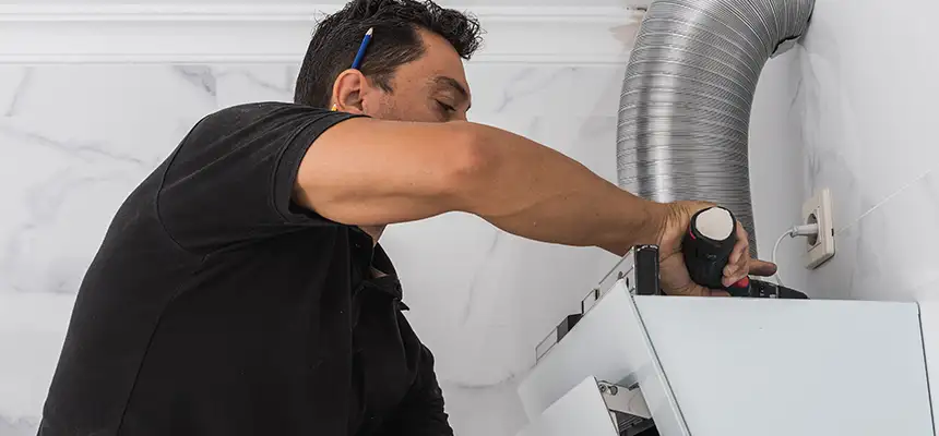Precision In-wall Dryer Vent Cleaning & Rerouting Corrections in Temecula, CA